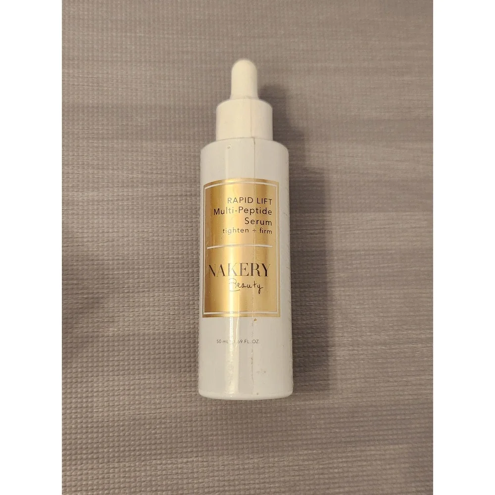 Nakery‎ Beauty Rapid Lift Multi-Peptide Serum Tighten + Firm 50ml 1.69 fl oz NEW